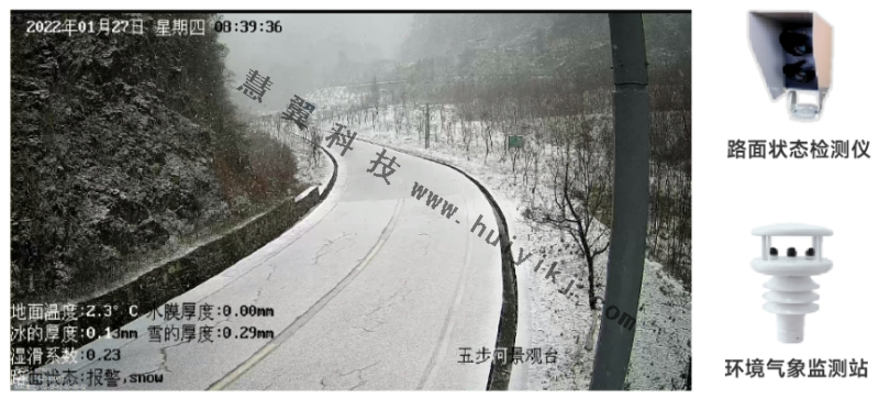 公路環(huán)境可視化監(jiān)測(cè)效果